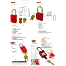 Алюминиевый сплав Padlock, пластиковые Padlock, пластиковые безопасности Padlock Al-30